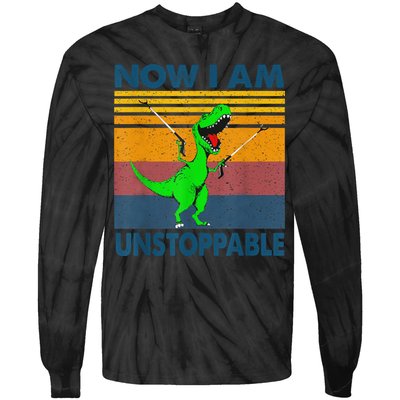 Now Im Unstoppable Tie-Dye Long Sleeve Shirt