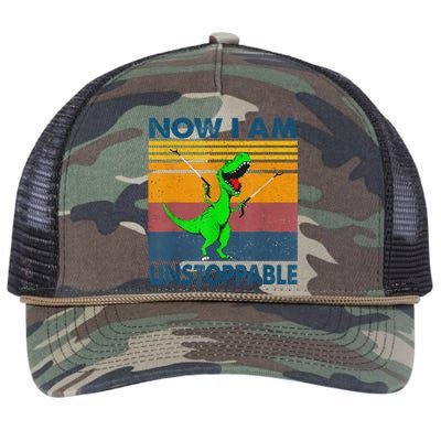 Now Im Unstoppable Retro Rope Trucker Hat Cap