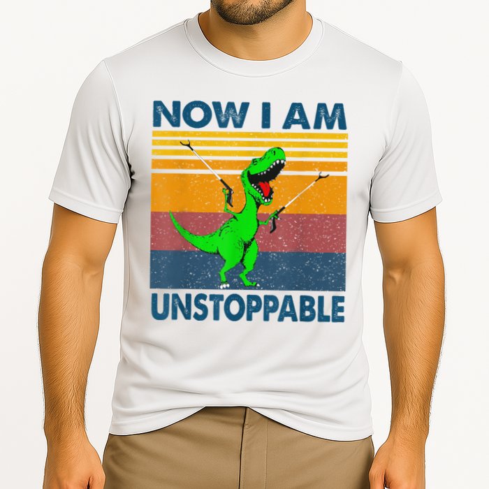 Now Im Unstoppable Cooling Performance Crew T-Shirt