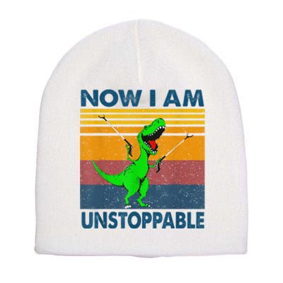 Now Im Unstoppable Short Acrylic Beanie