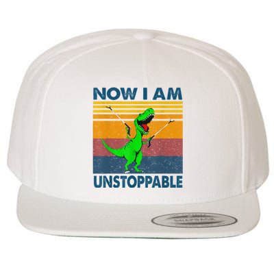 Now Im Unstoppable Wool Snapback Cap