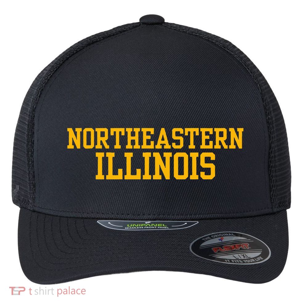 Northeastern Illinois University Flexfit Unipanel Trucker Cap
