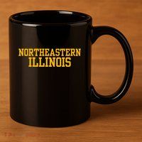 Northeastern Illinois University 11oz C Handle Ceramic Mug