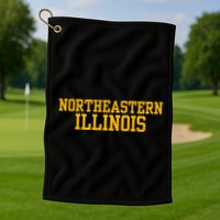 Northeastern Illinois University Golf Towel