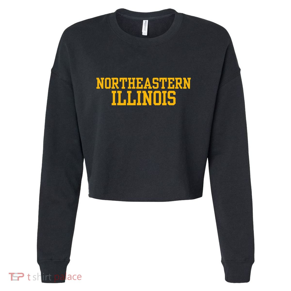 Northeastern Illinois University Cropped Pullover Crew
