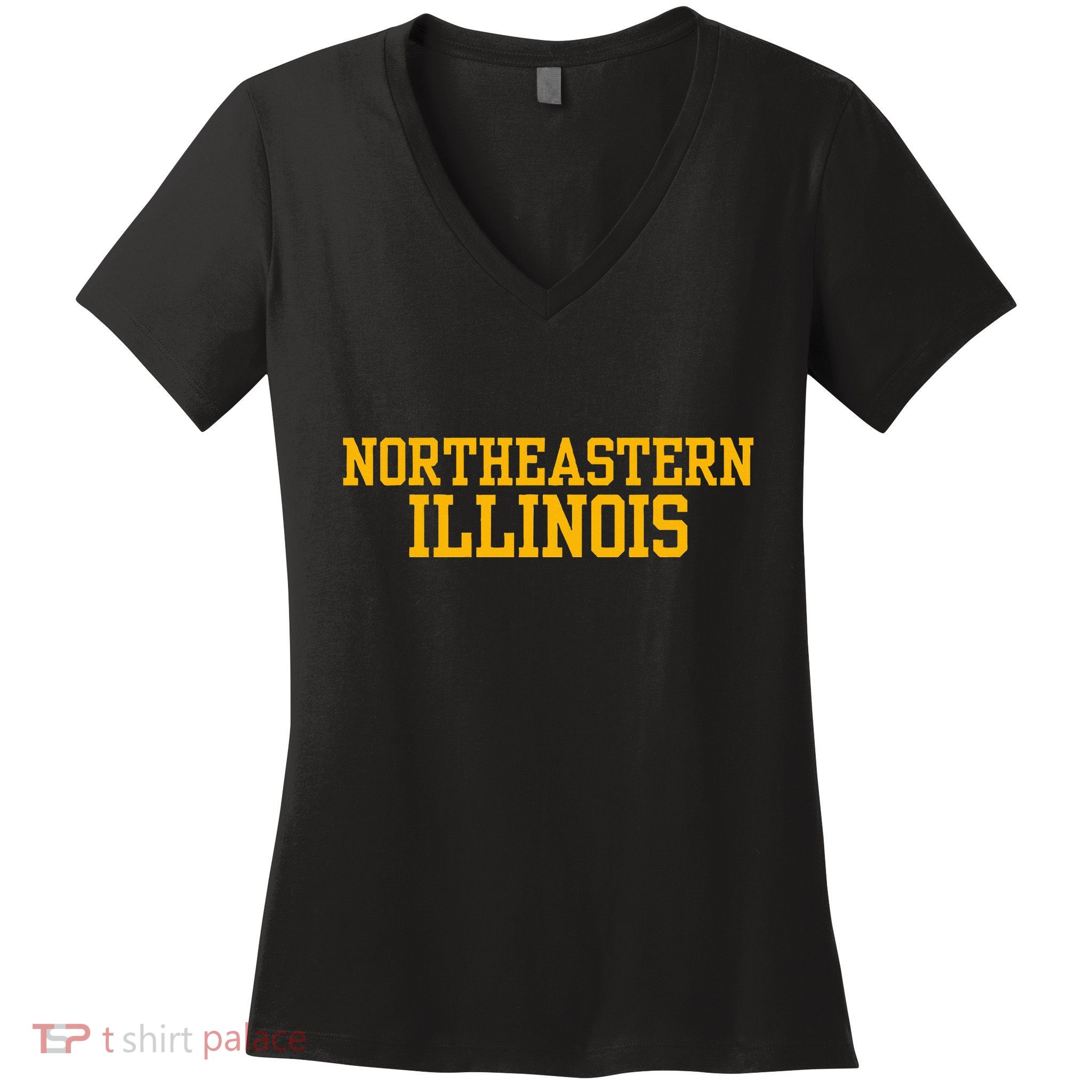 Northeastern Illinois University Women's V-Neck T-Shirt