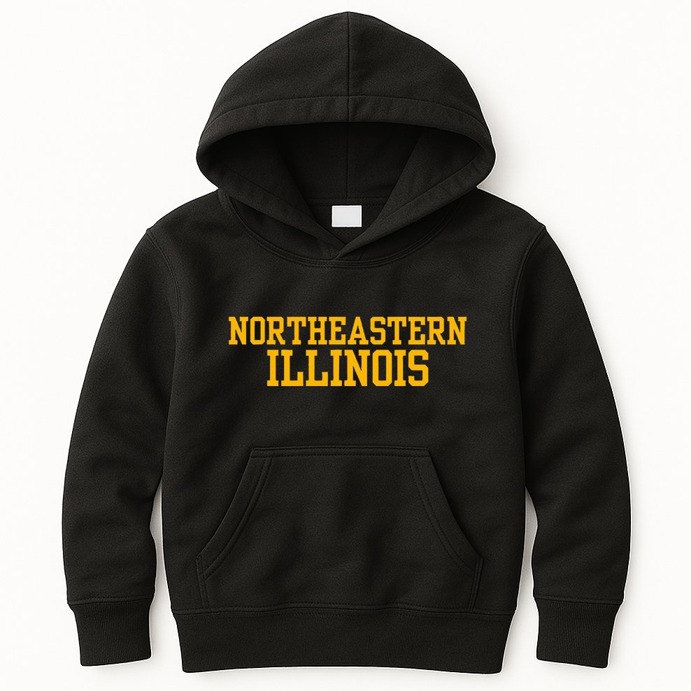 Northeastern Illinois University Kids Hoodie