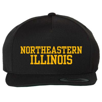 Northeastern Illinois University Wool Snapback Cap