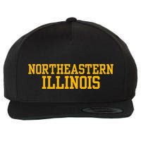 Northeastern Illinois University Wool Snapback Cap