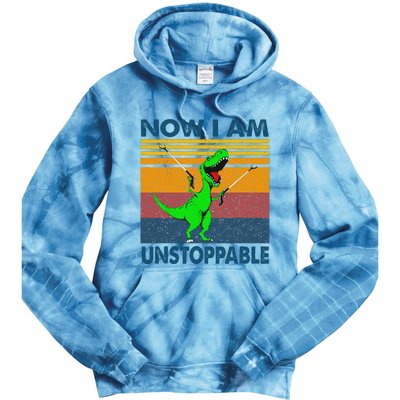 Now I'm Unstoppable Tie Dye Hoodie