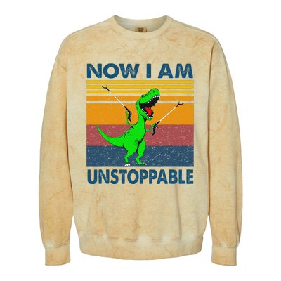 Now I'm Unstoppable Colorblast Crewneck Sweatshirt