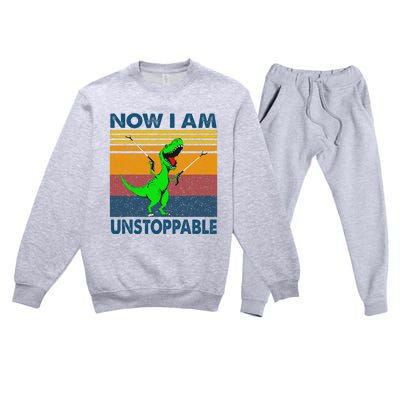 Now I'm Unstoppable Premium Crewneck Sweatsuit Set