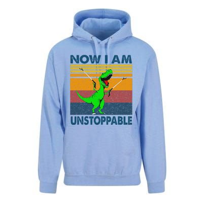 Now I'm Unstoppable Unisex Surf Hoodie