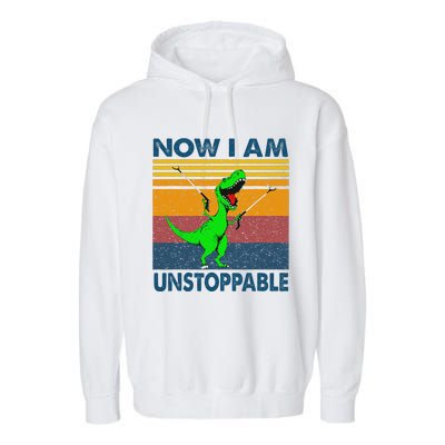 Now I'm Unstoppable Garment-Dyed Fleece Hoodie