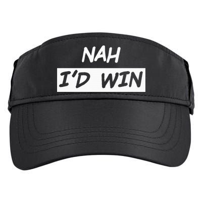 Nah I'd Win Adult Drive Performance Visor