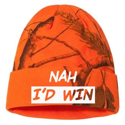 Nah I'd Win Kati Licensed 12" Camo Beanie