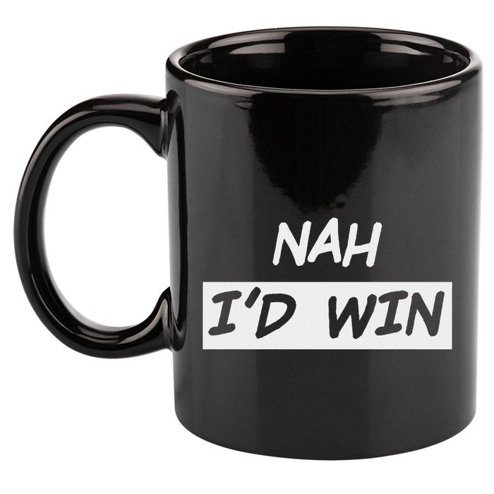 Nah ID Win 11oz C Handle Ceramic Mug