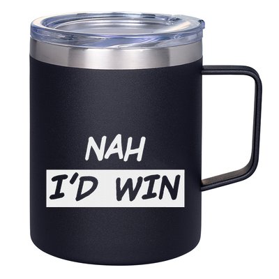 Nah ID Win 12oz Stainless Steel Coffee Mug