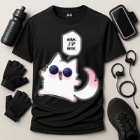 Nah ID Win Gojo Cat Meme Cooling Performance Crew T-Shirt