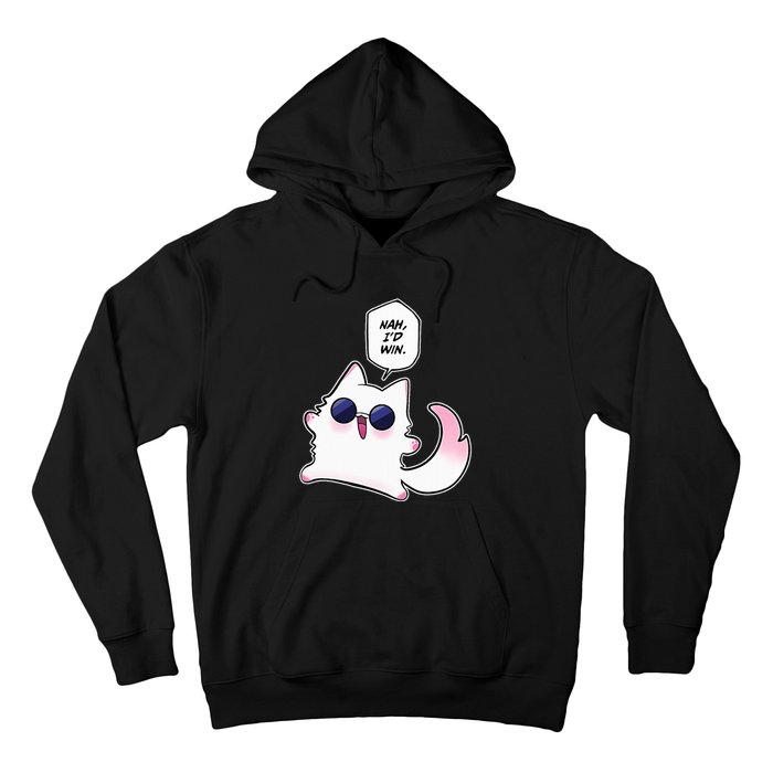 Nah ID Win Gojo Cat Meme Hoodie