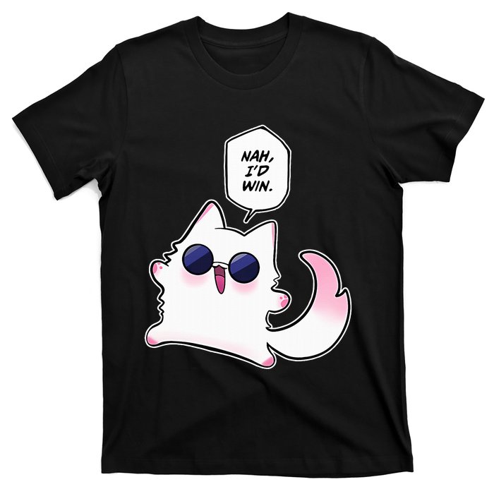 Nah ID Win Gojo Cat Meme T-Shirt