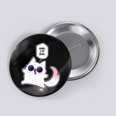 Nah ID Win Gojo Cat Meme Button