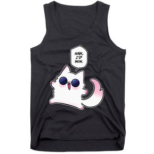 Nah ID Win Gojo Cat Meme Tank Top