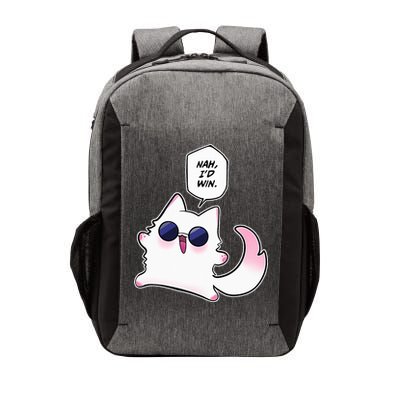 Nah ID Win Gojo Cat Meme Vector Backpack