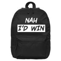 Nah ID Win 16 in Basic Backpack