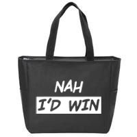 Nah ID Win Zip Tote Bag