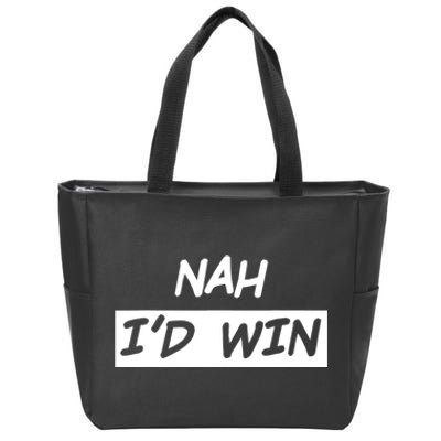 Nah ID Win Zip Tote Bag