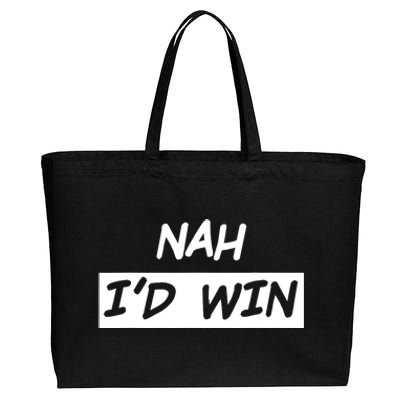 Nah ID Win Cotton Canvas Jumbo Tote