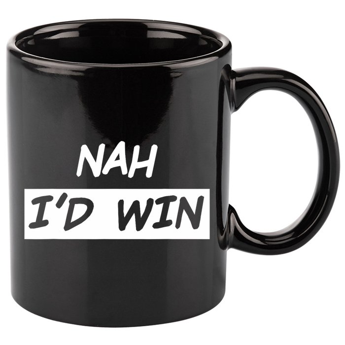 Nah ID Win 11oz C Handle Ceramic Mug
