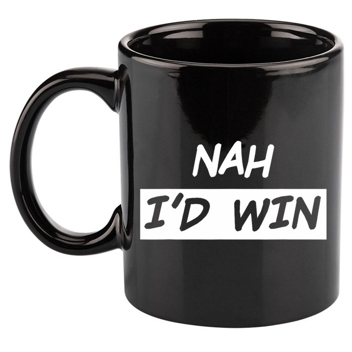 Nah ID Win 11oz C Handle Ceramic Mug