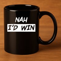 Nah ID Win 11oz C Handle Ceramic Mug