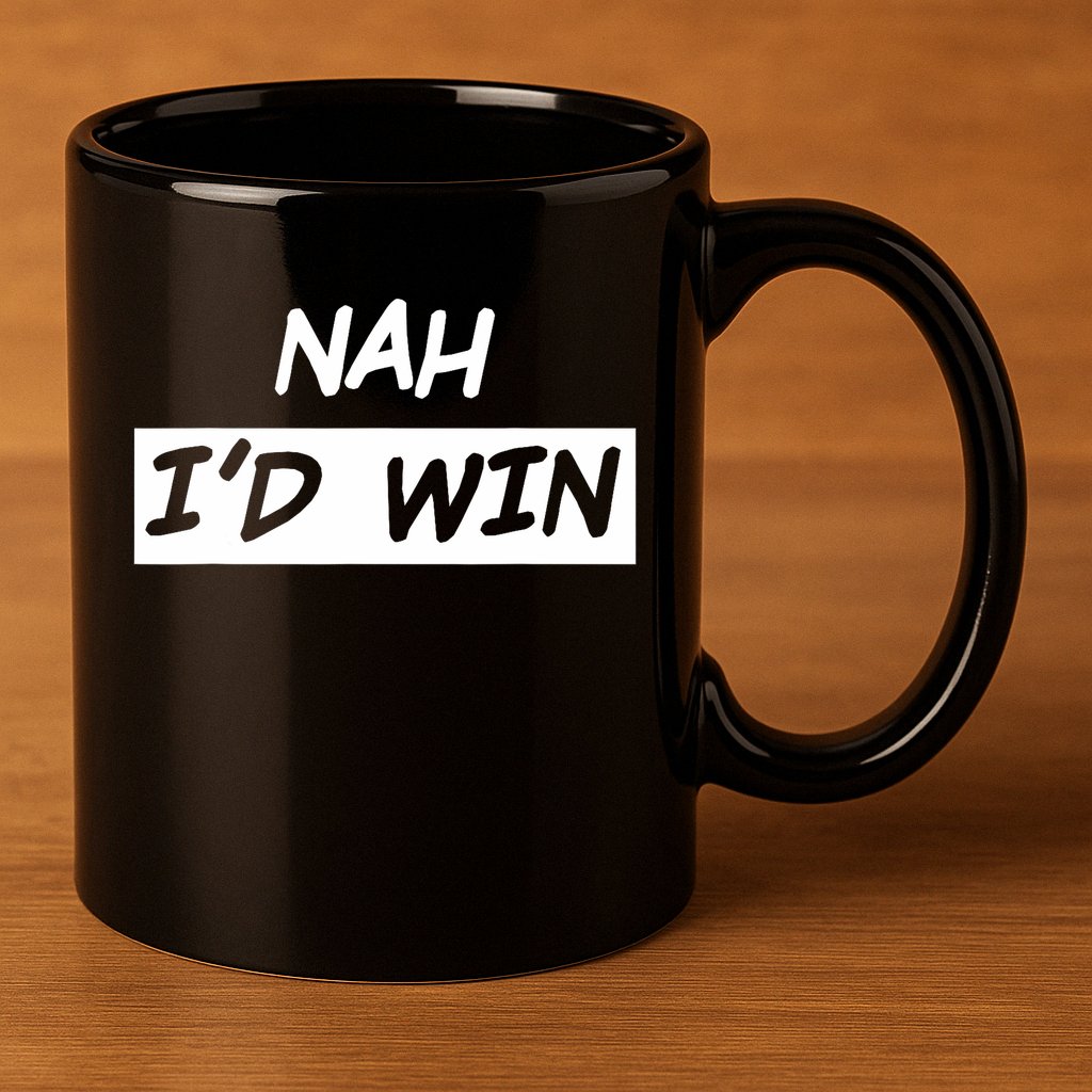 Nah ID Win 11oz C Handle Ceramic Mug