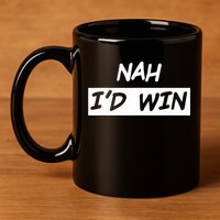 Nah ID Win 11oz C Handle Ceramic Mug