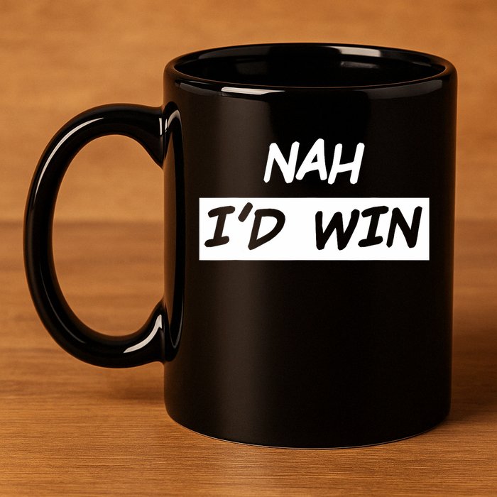 Nah ID Win 11oz C Handle Ceramic Mug