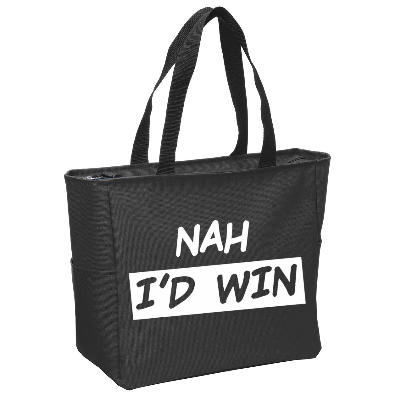 Nah ID Win Zip Tote Bag