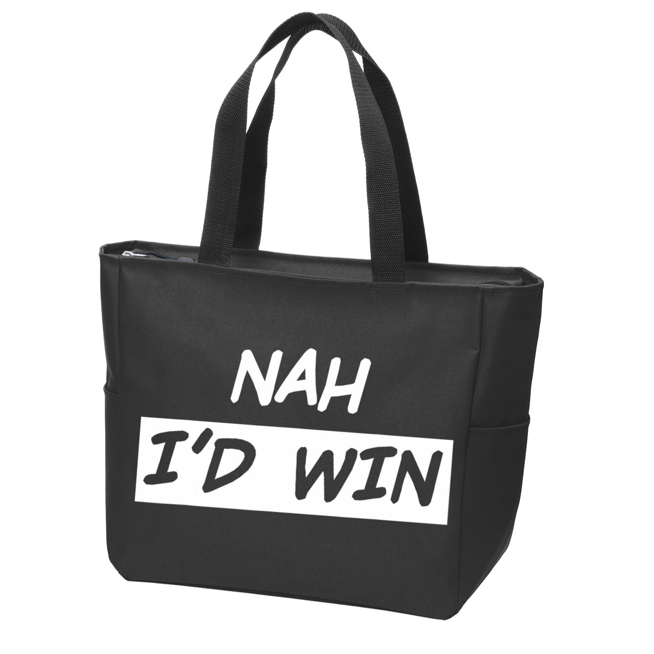 Nah ID Win Zip Tote Bag