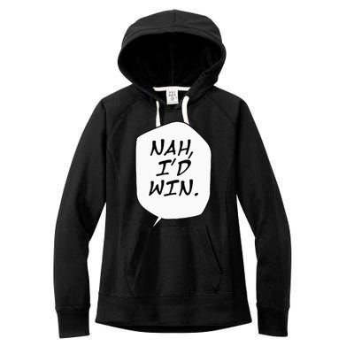 Nah ID Win Women's Fleece Hoodie