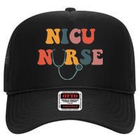 Neonatal Icu We Make The Best Burritos Around NICU Nurse High Crown Mesh Back Trucker Hat