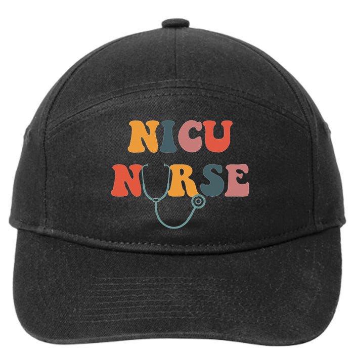 Neonatal Icu We Make The Best Burritos Around NICU Nurse 7-Panel Snapback Hat