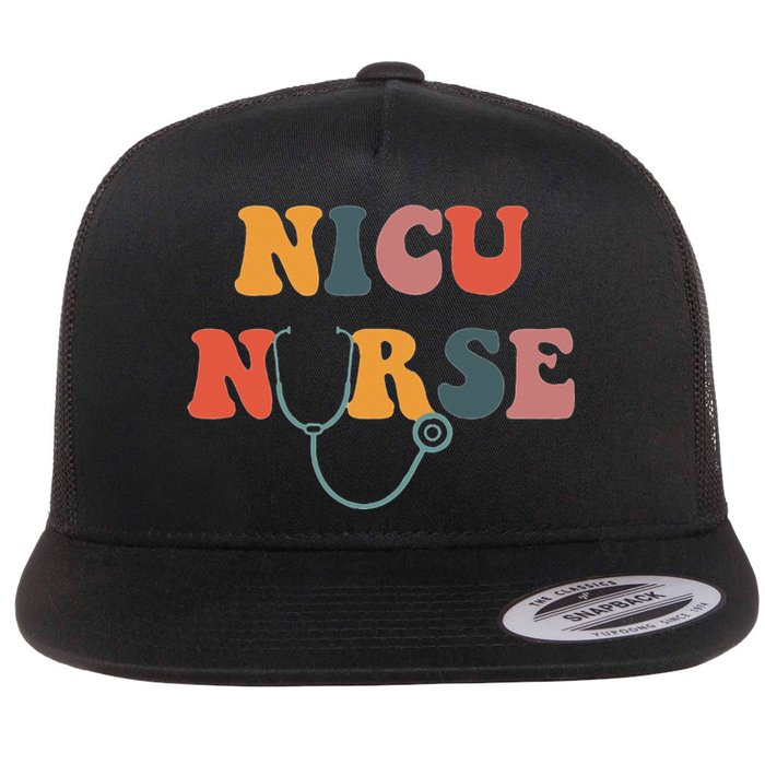 Neonatal Icu We Make The Best Burritos Around NICU Nurse Flat Bill Trucker Hat