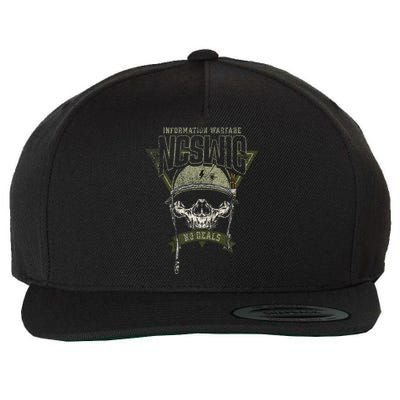 Ncswic Information Warfare Wool Snapback Cap