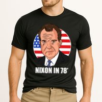 Nixon In 78' President USA Flag Cooling Performance Crew T-Shirt