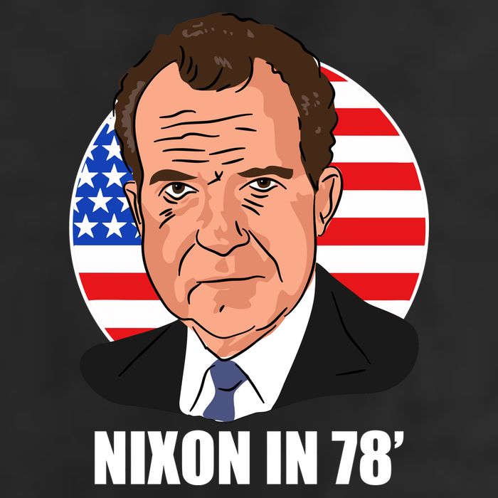 Nixon In 78' President USA Flag 11oz C Handle Ceramic Mug