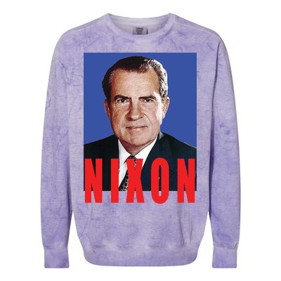 Nixon Poster Colorblast Crewneck Sweatshirt