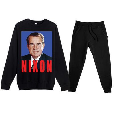 Nixon Poster Premium Crewneck Sweatsuit Set