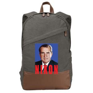 Nixon Poster Cotton Canvas Backpack